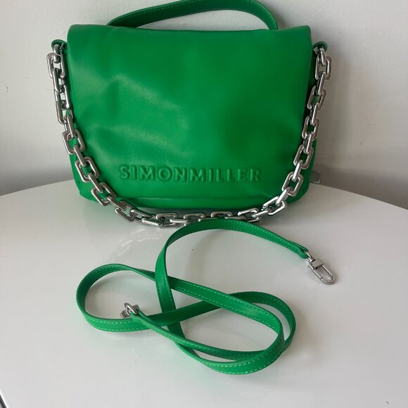 Simon Miller crossbody fold over chain link bag - Picture 4 of 8